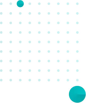 greenfield technology Pattern Circles und Türkis