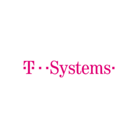 Magenta Schriftlogo von T-Systems